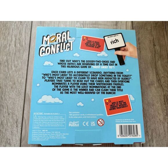 Moral Conflict Party Game The Family Edition 8+ - Picture 5 of 9